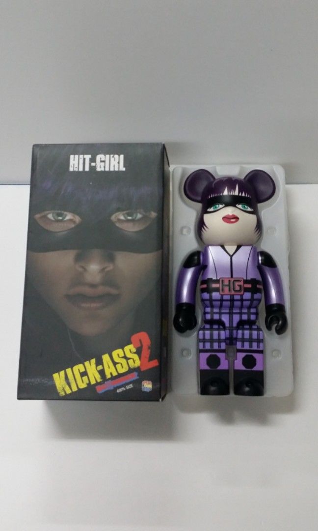 BE@RBRICK 400% HIT-GIRL KICK-ASS 2 キューブリック、ベアブリック