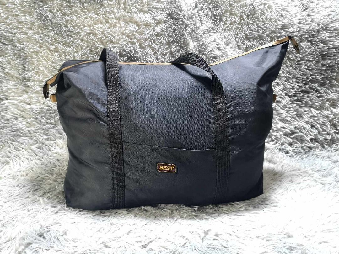 Nylon tote bags with zipper sales closure