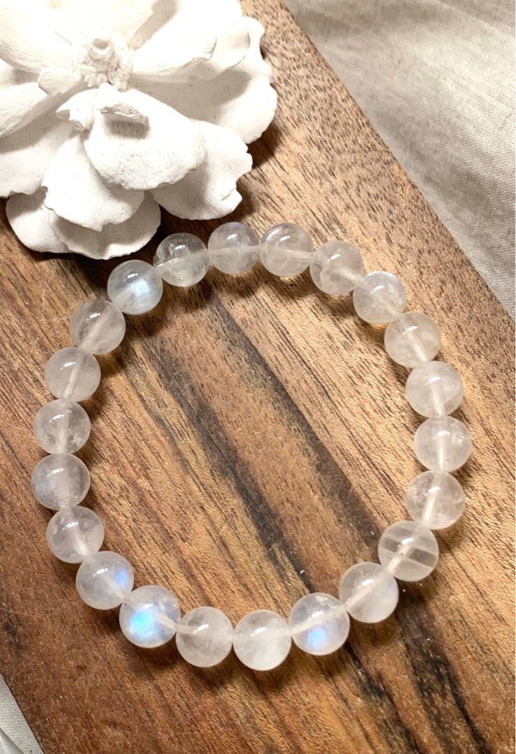 Real moonstone bracelet hot sale