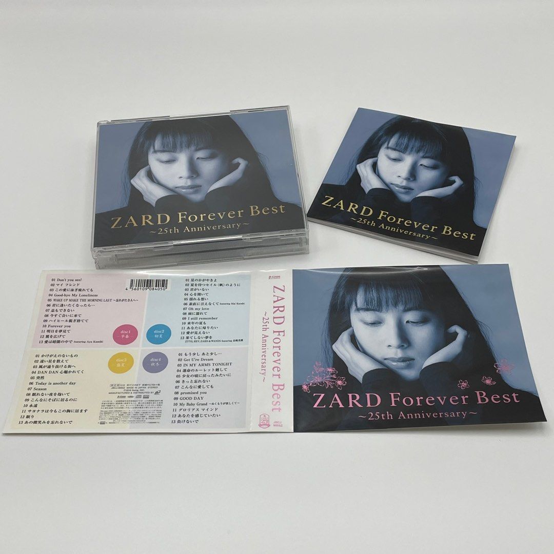Blu-spec CD 💿 ZARD Forever Best -25th Anniversary- 日版4枚組 