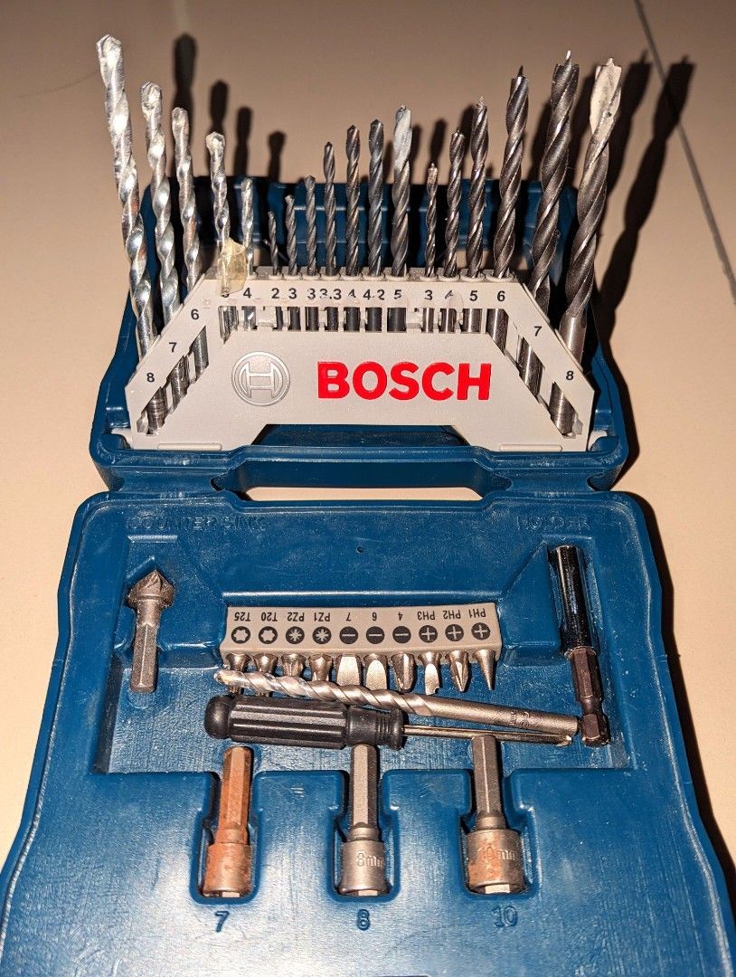 Bosch GSB 120Li X33 set Cordless Drill Hammer Impact Driver TV
