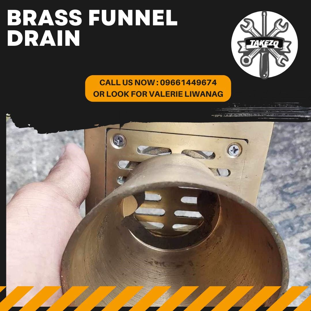 BRASS FUNNEL DRAIN, Commercial & Industrial, Industrial Equipment on