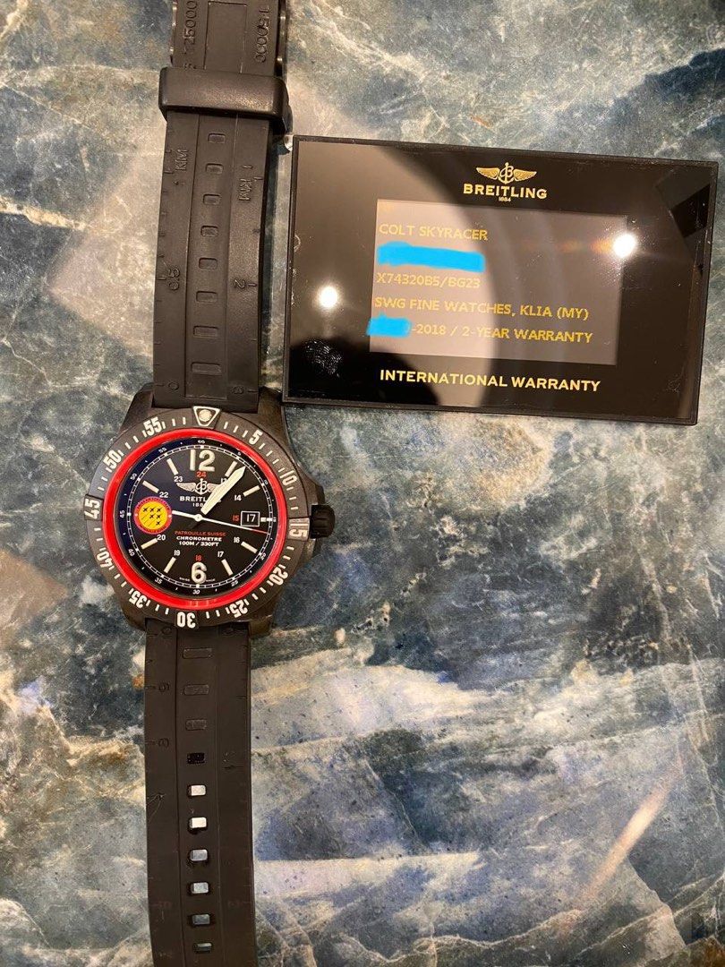 Breitling colt skyracer discount swiss limited edition