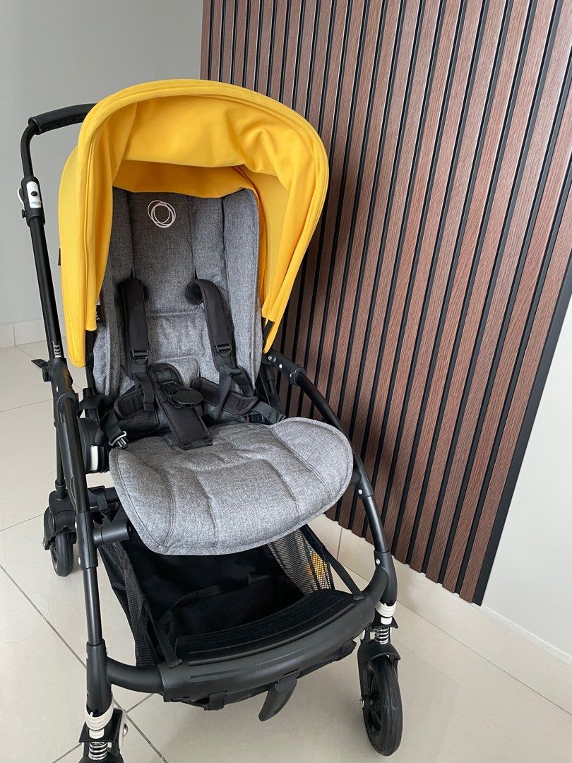 Bugaboo Bee 5 Black Frame Babies Kids Going Out Strollers