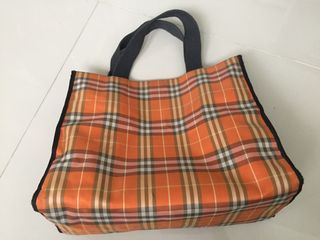Burberry Nylon Tote Bag