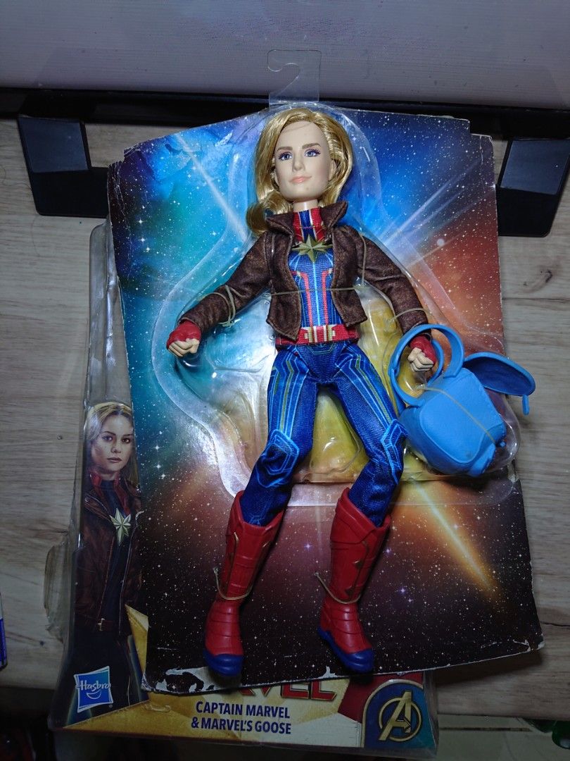 Boneka Captain Marvel Hasbro Doll Captain Marvel Doll Marvel's