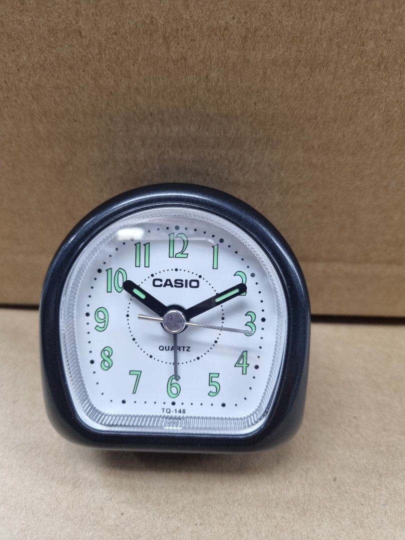 CASIO TRAVEL ALARM CLOCK, Furniture & Home Living, Home Decor, Clocks