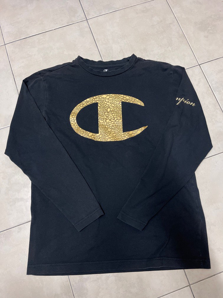 Champion long sleeve Men s Fashion Tops Sets Tshirts Polo