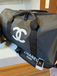 Chanel VIP Travel / Gym / Duffle Bag with removable shoulder strap