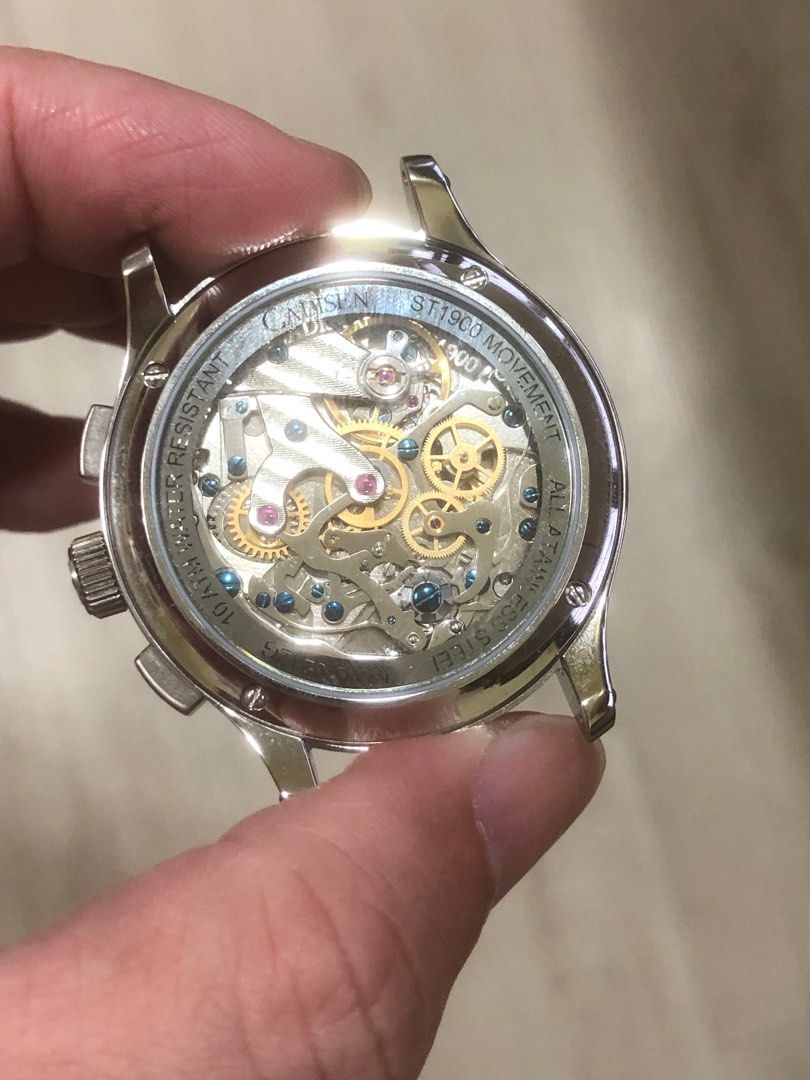Mechanical cheap chronograph movement