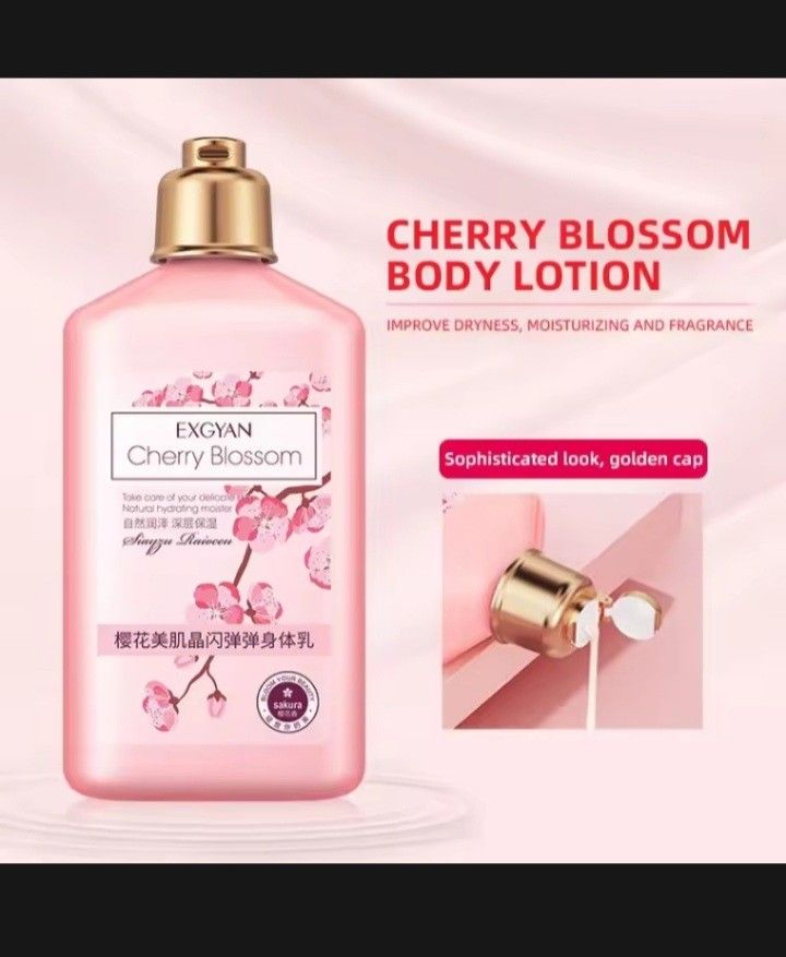 Cherry Blossom Body Lotion Japan on Carousell