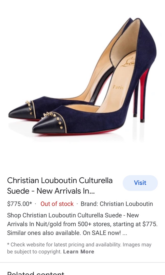 CHRISTIAN LOUBOUTIN Culturella Suede Luxury Sneakers Footwear
