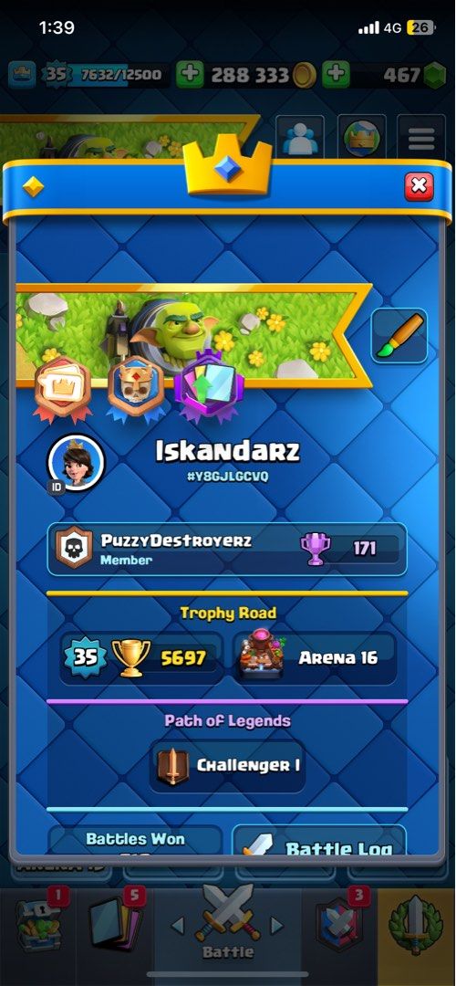 Clash royale account, Video Gaming, Video Games, Xbox on Carousell