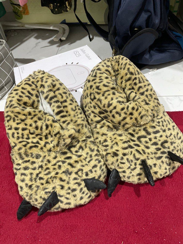 Comfy leopard hot sale print shoes
