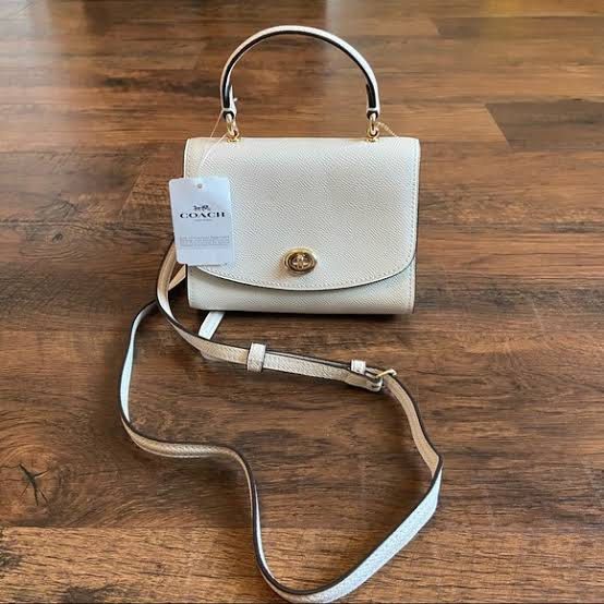 Coach Micro Tilly Chalk White Crossbody Bag, Luxury, Bags & Wallets on  Carousell