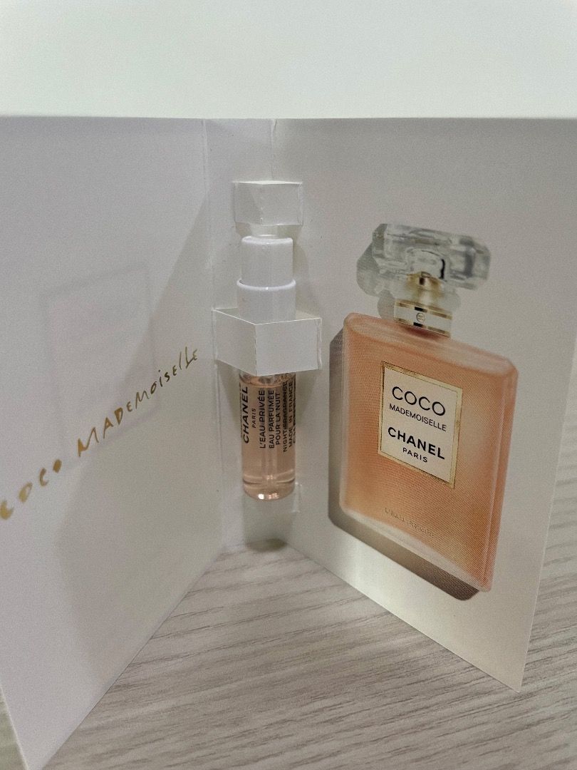 Coco chanel 2025 perfume samples