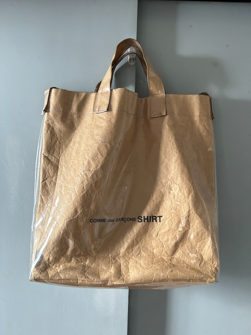 Comme des garcons paper tote bag online