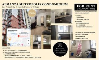 Condo for rent in Almanza Metropolis Condominium Las Pinas