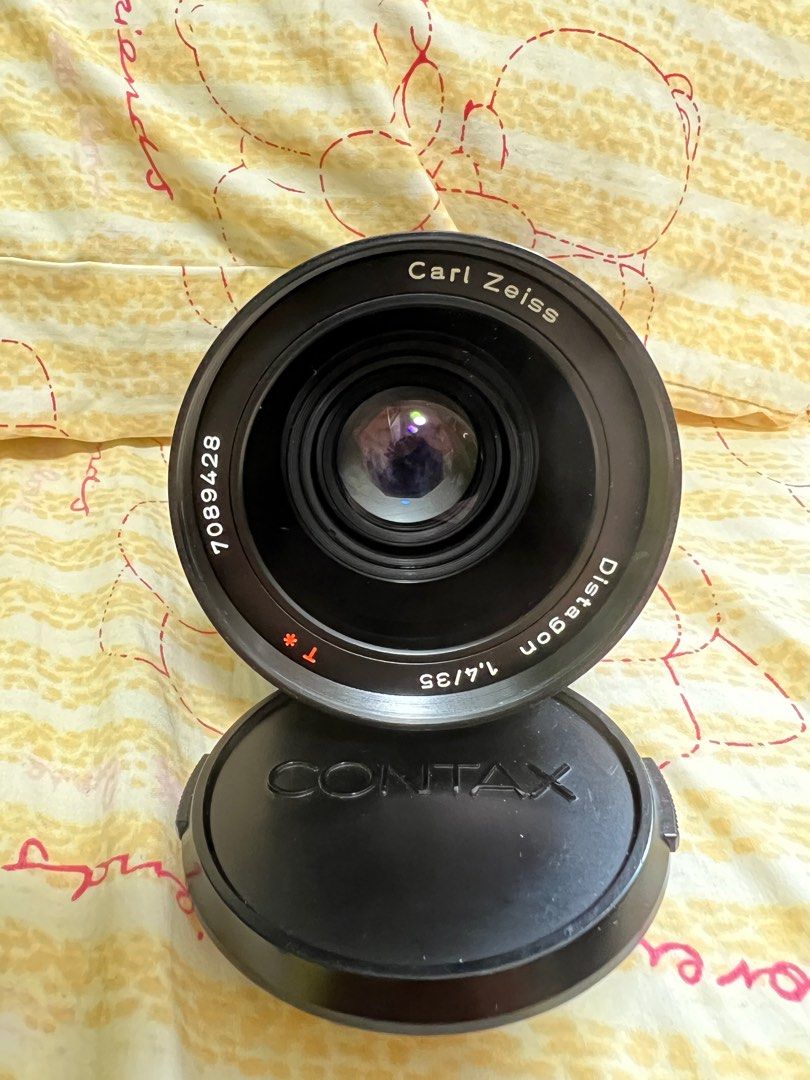 Contax zeiss cy 35mm f1.4 mmg 完美無瑕, 攝影器材, 鏡頭及裝備