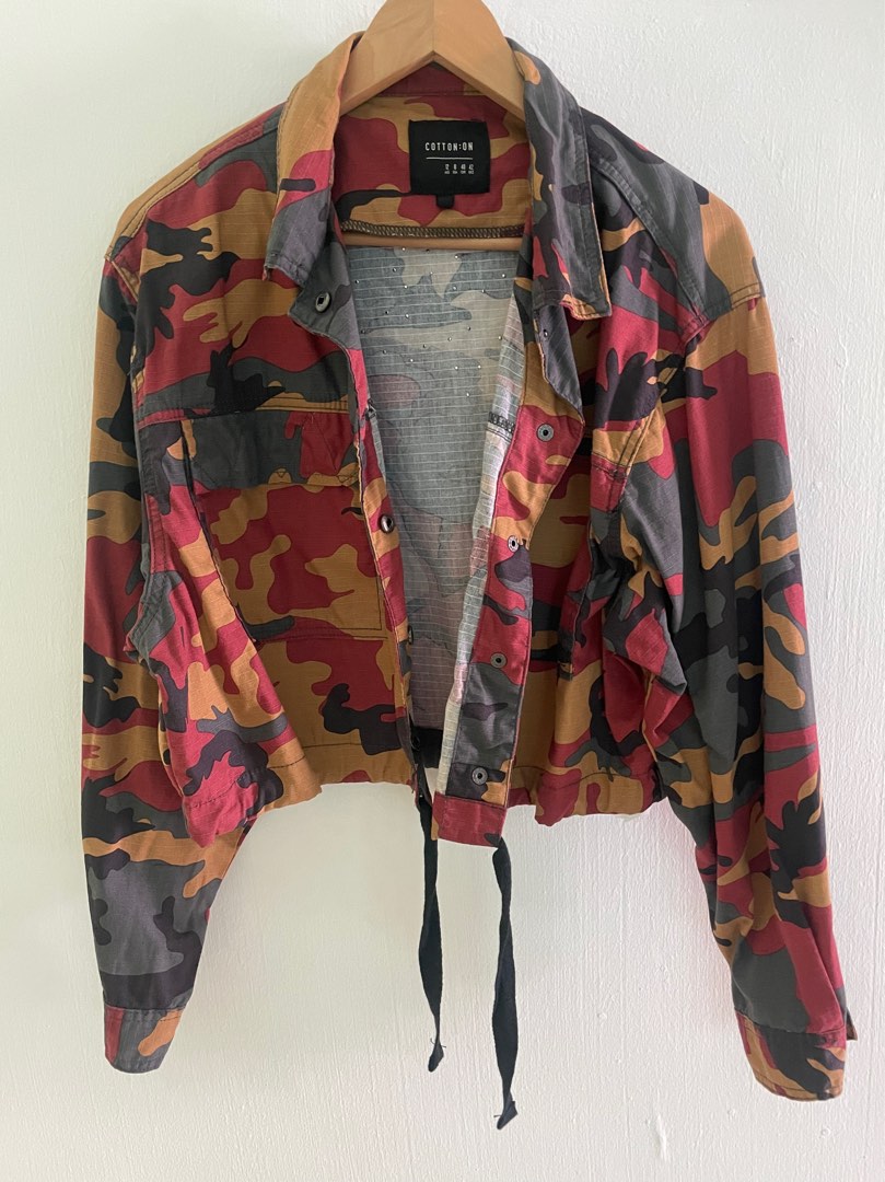 Cotton on deals camo jacket