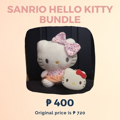 Cute Plush Stuffed Toy Gift Sale Sanrio Hello Kitty Ice cream Theme Bundle  and Other Stuff Toy Bundle, Hobbies & Toys, Toys & Games on Carousell