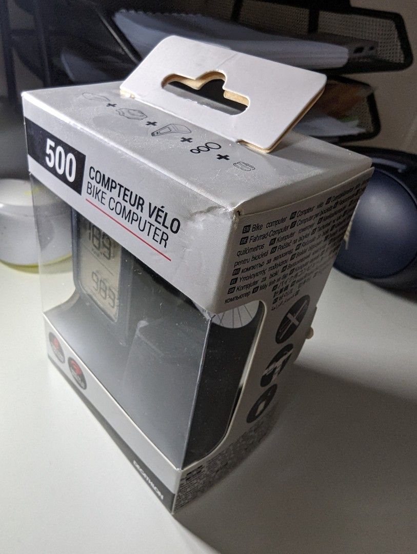 Decathlon Road Bike Computer Van Rysel RCR 500 Wireless 8 functions