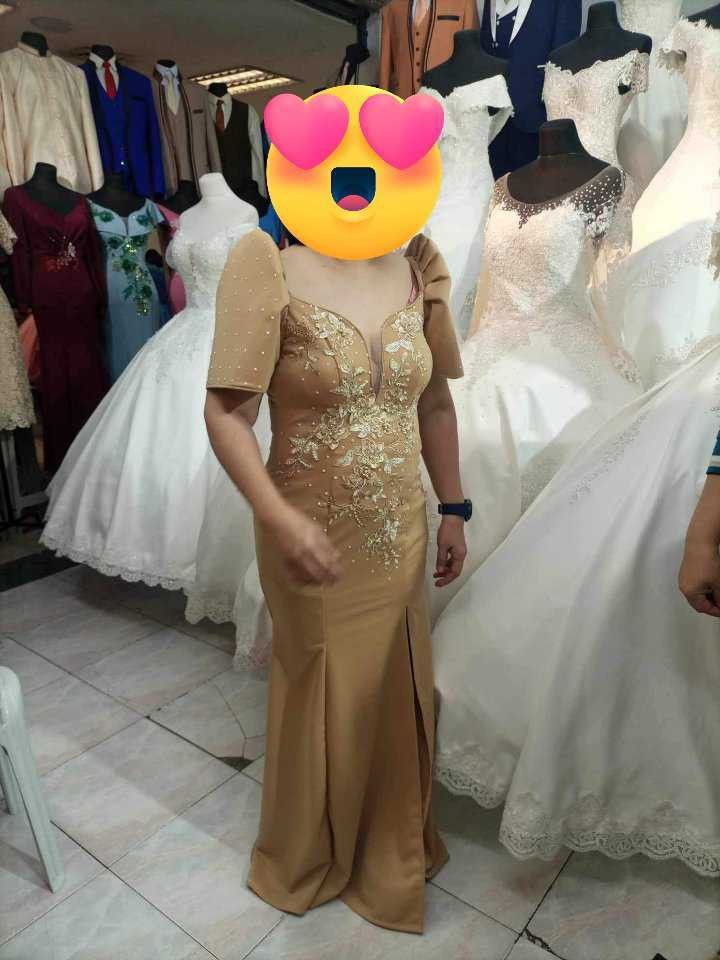 Filipiniana online long dress
