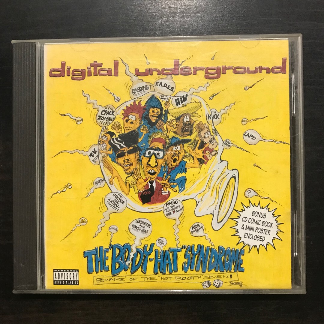 Digital Underground CD w/ Comic Book (Box 23rd), Hobbies & Toys, Music