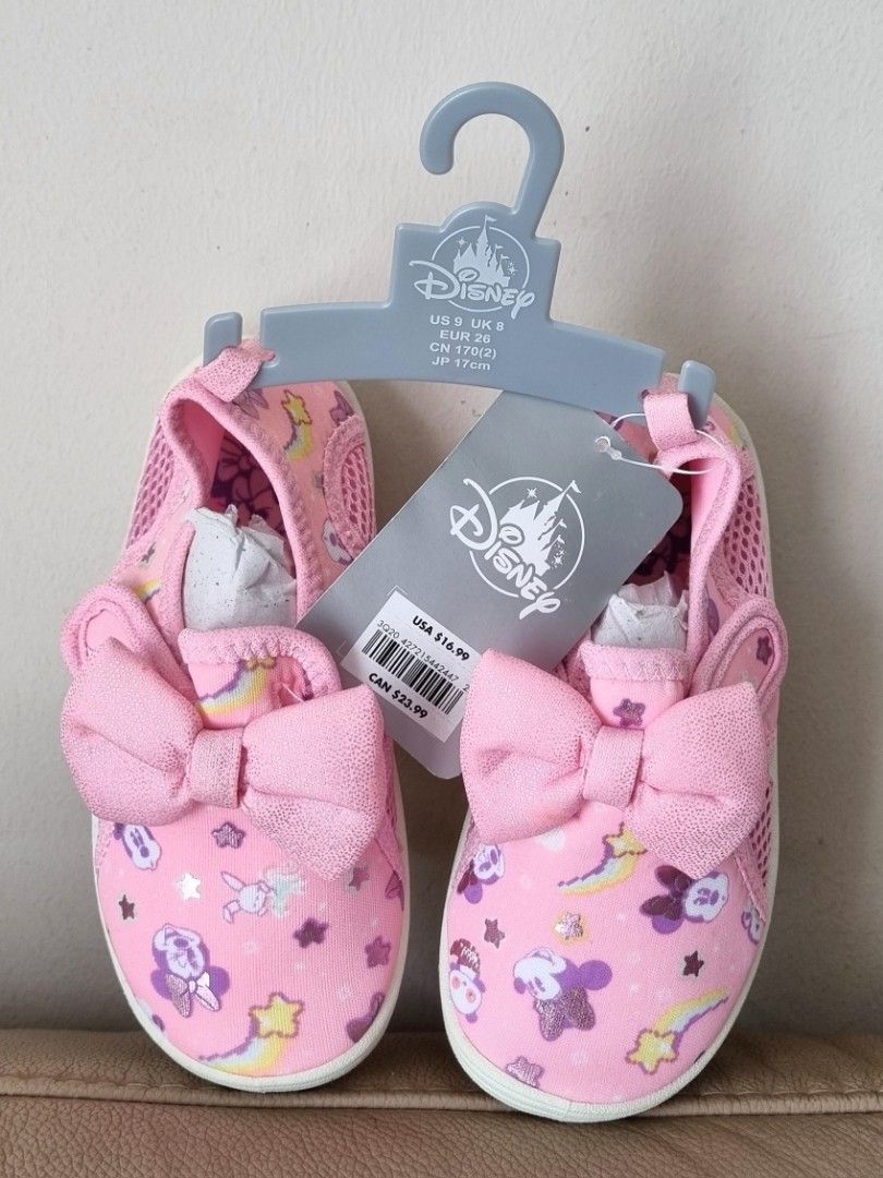 Minnie mouse swim shoes top