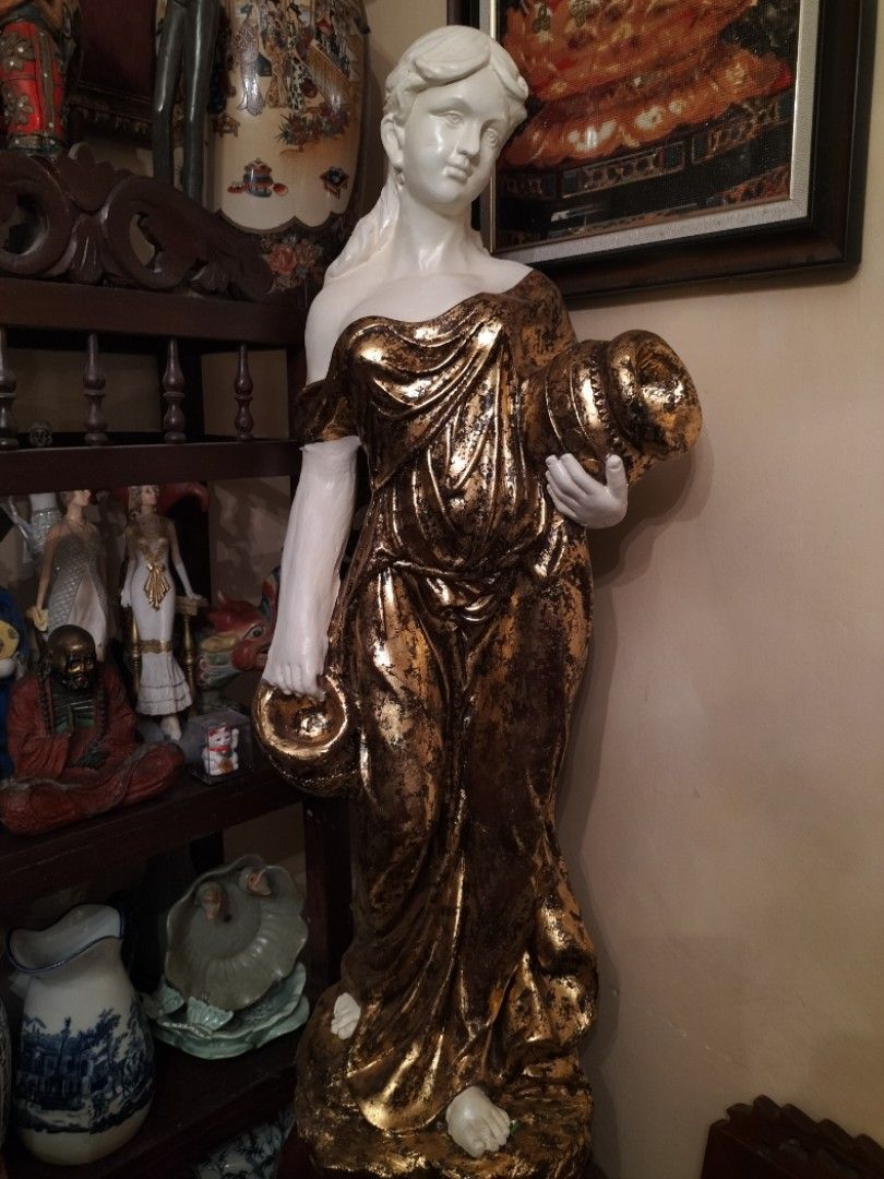 DMVs Lady Fiber Resin Statue on Carousell