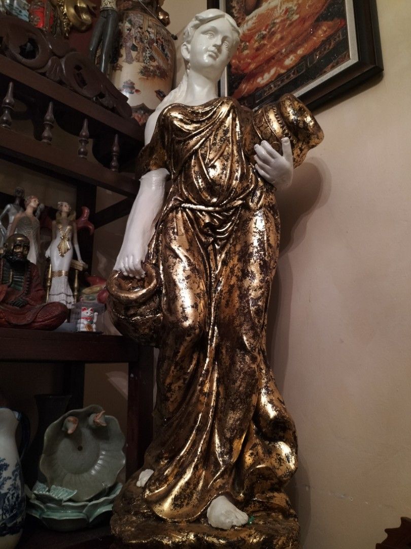 DMVs Lady Fiber Resin Statue on Carousell