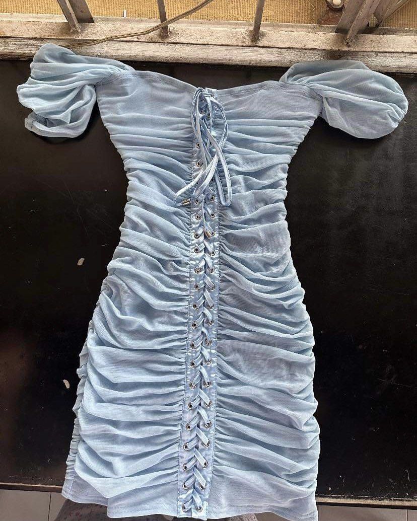 Dollskill pastel blue bustier dress (Category: Dresses) located in Bulacan. Submitted by blueeeming (Listing ID 1249555161, Image 2). Description: .