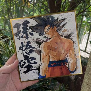 DRAGON BALL Goku Art Illustration Board