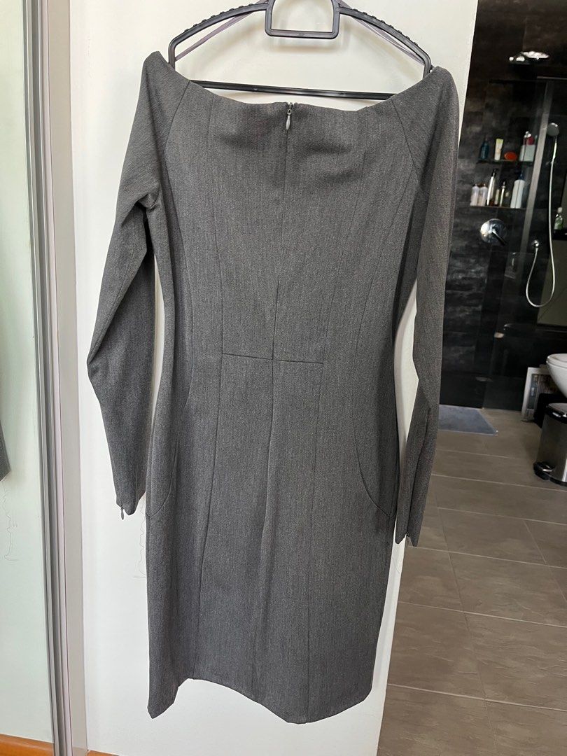 zara work dresses Women's Midi Zara work dresses | V-neck
