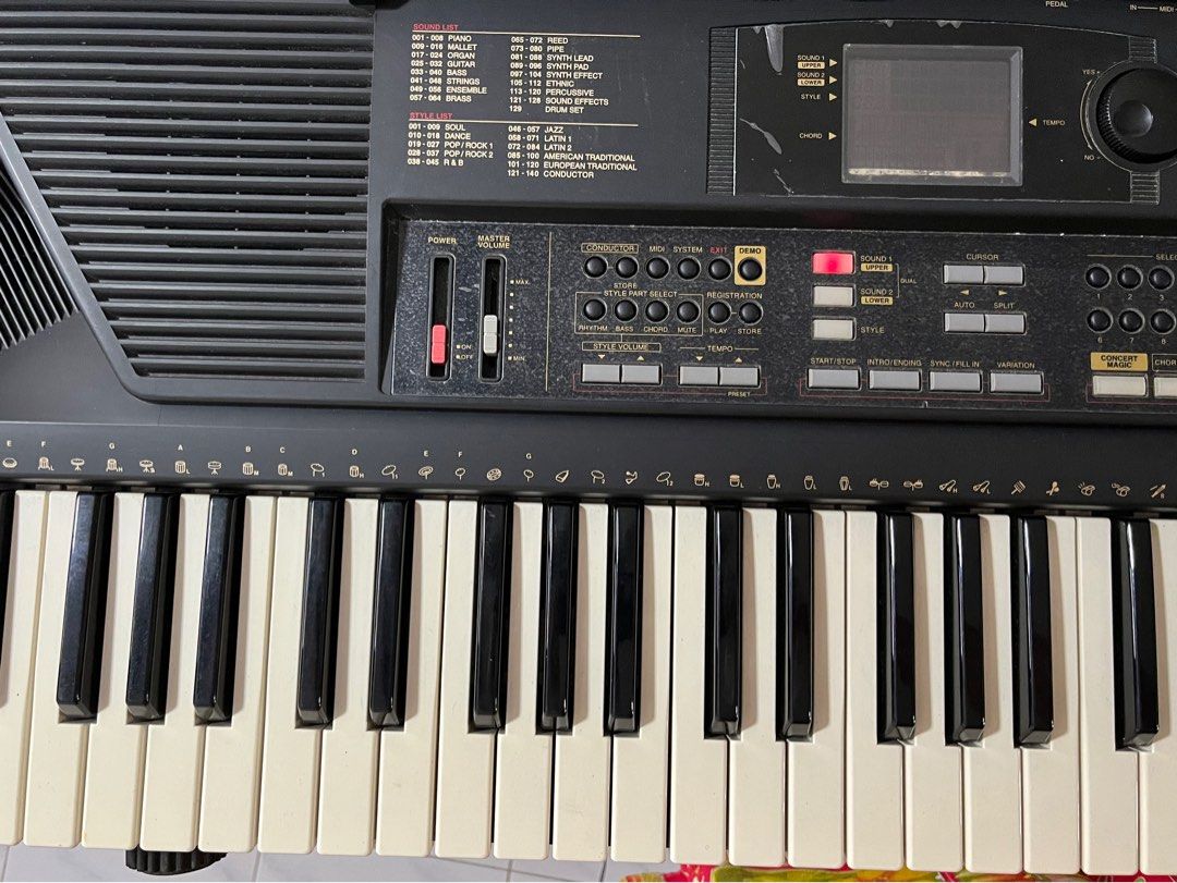 Electronic piano Keyboard kawai X150D