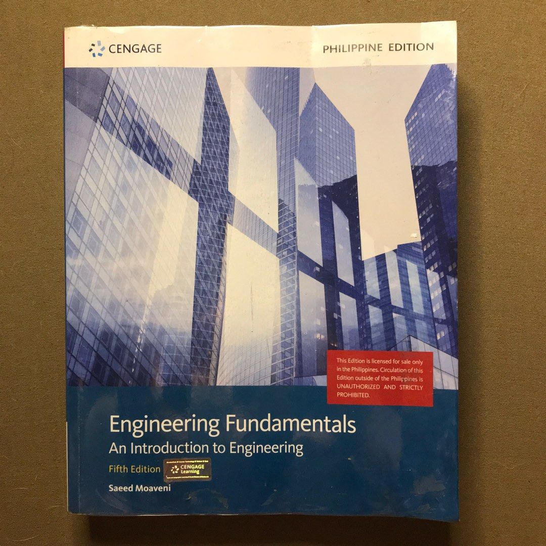 ENGINEERING FUNDAMENTALS by Saeed Moaveni ( Cengage ), Hobbies & Toys