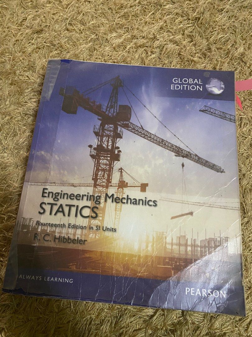 Toys,　Mechanics　on　Engineering　Textbooks　Carousell　Books　Hobbies　Statics,　Magazines,