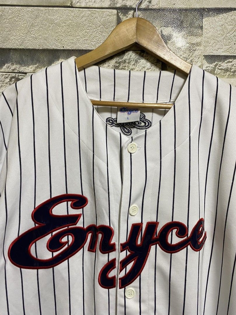 EOYC Pink Pinstripe - Baseball Jersey – Eyes On You Clothing