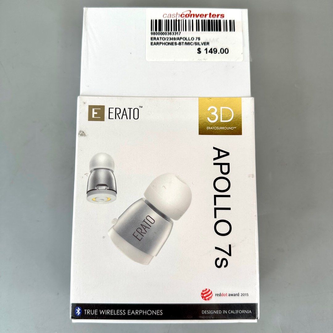 【新品未開封】ERATO フルワイヤレスイヤホンAPOLLO 7S シルバー 新品未開封】ERATO フルワイヤレスイヤホンAPOLLO 7S シルバー Amazon