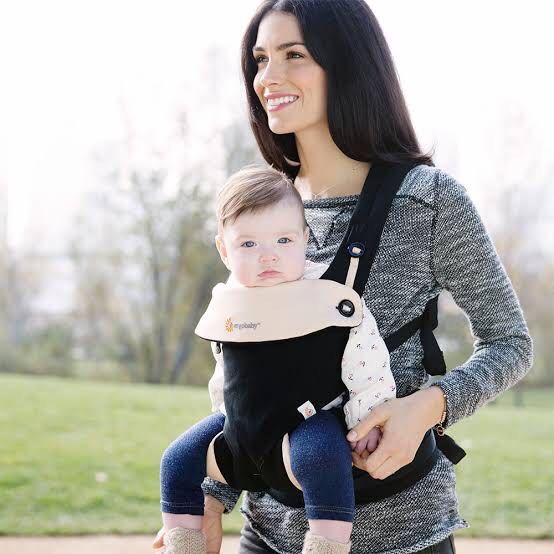 Ergobaby four position 360 best sale black & camel