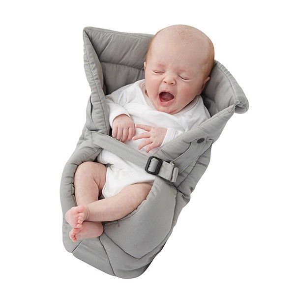 Ergobaby Infant Insert in Grey Babies Kids Going Out Carriers