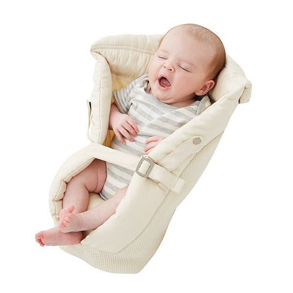 Ergobaby Infant Insert in Organic Cotton Beige