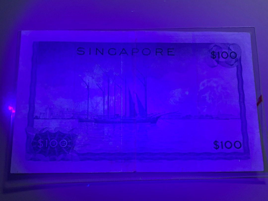 Error Wet ink Transfer orchid $100 banknote, Hobbies & Toys ...