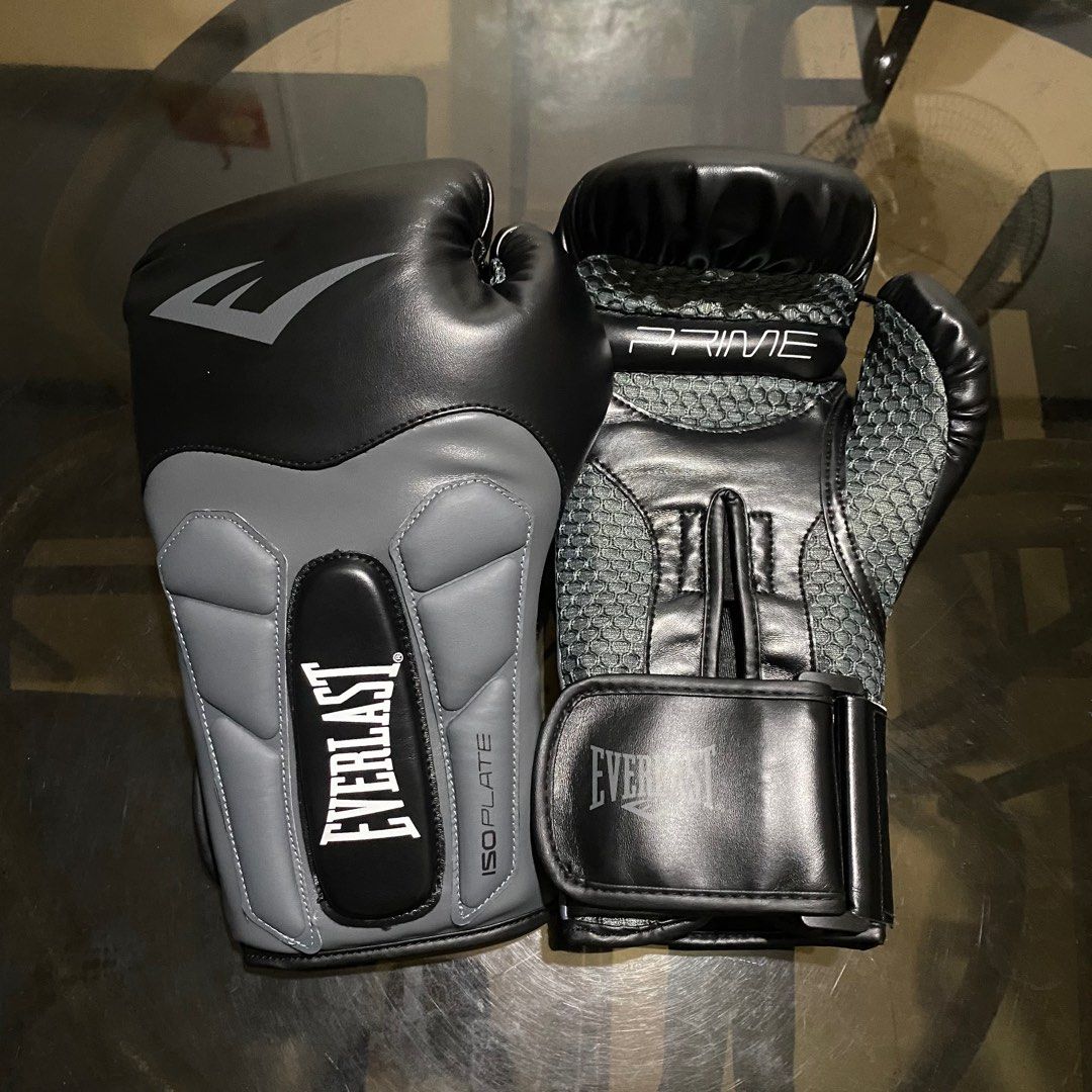 Everlast prime leather training gloves hot sale