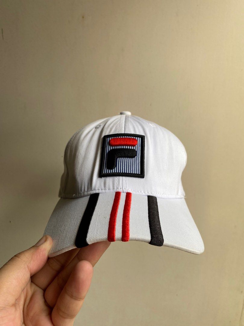 FILA Walker Men s Baseball Cap White Men s Fashion Watches Accessories Caps Hats on Carousell