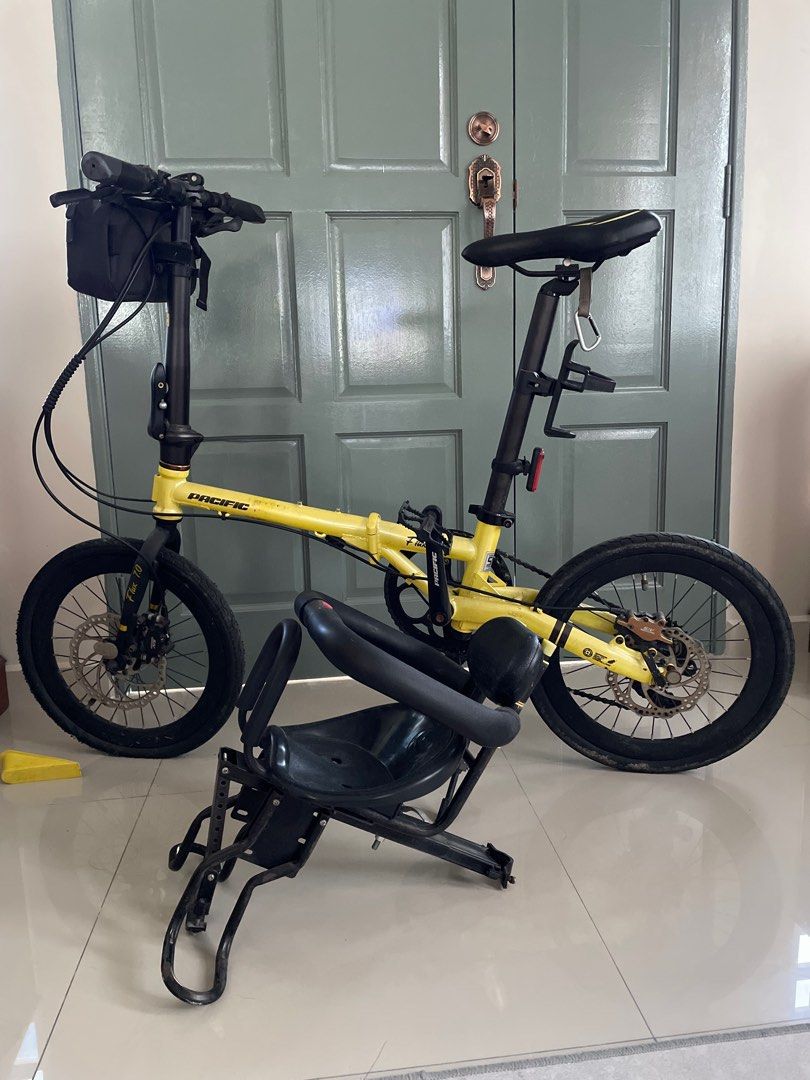 Folding bike basikal lipat Pacific Flux 7.0, Sports Equipment, Bicycles