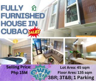 FOR SALE: Fully Furnished House And Lot in Cubao Quezon City