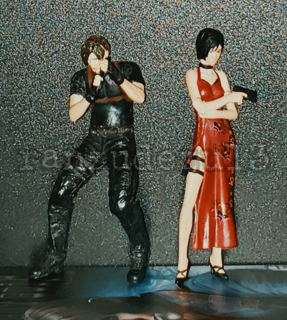 FOR SALE: Resident Evil 4 Leon & Ada mini NECA figures (Category: Figurines & Statues) located in Binan City. Submitted by ranzudezu13 (Listing ID 1249542013, Image 1). Description: I've got something that might interest ya! I am selling these RARE mini NECA figures of Leon and Ada from the og RE4! Item conditions: 🔪 Leon is in a very good condition 💋 Ada is in a brand new condition (just removed from sealed plastic) 📏 Both figures measures at