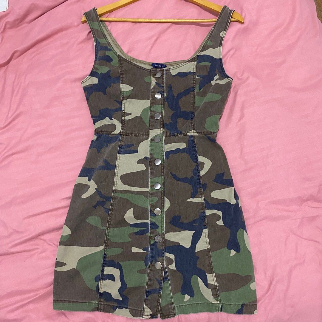 Forever 21 Army Dress Women s Fashion Dresses Sets Dresses on