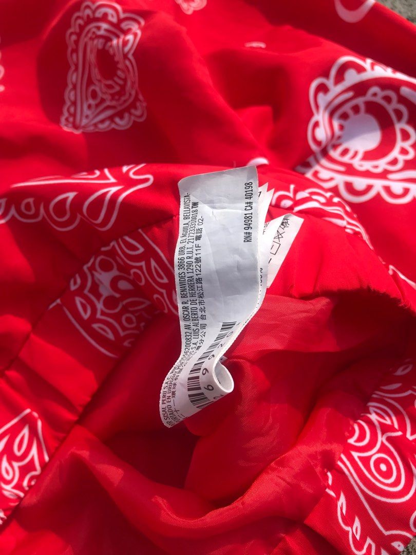 Red bandana clearance jacket forever 21